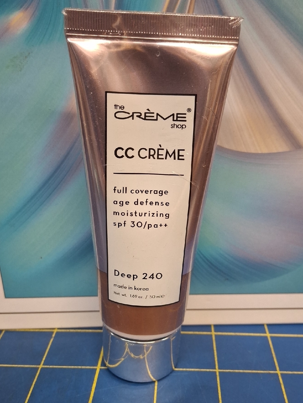 The Crème Shop CC Crème SPF 30 - 50ml New Sealed Tube - Tan 240